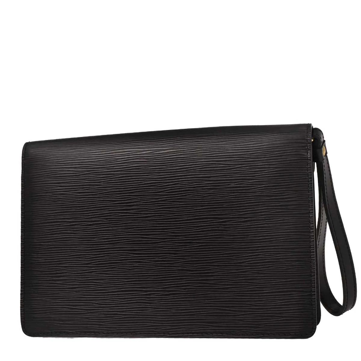 Louis Vuitton Black Epi Pochette Sellier Dragonne Clutch M52612 - Image 2