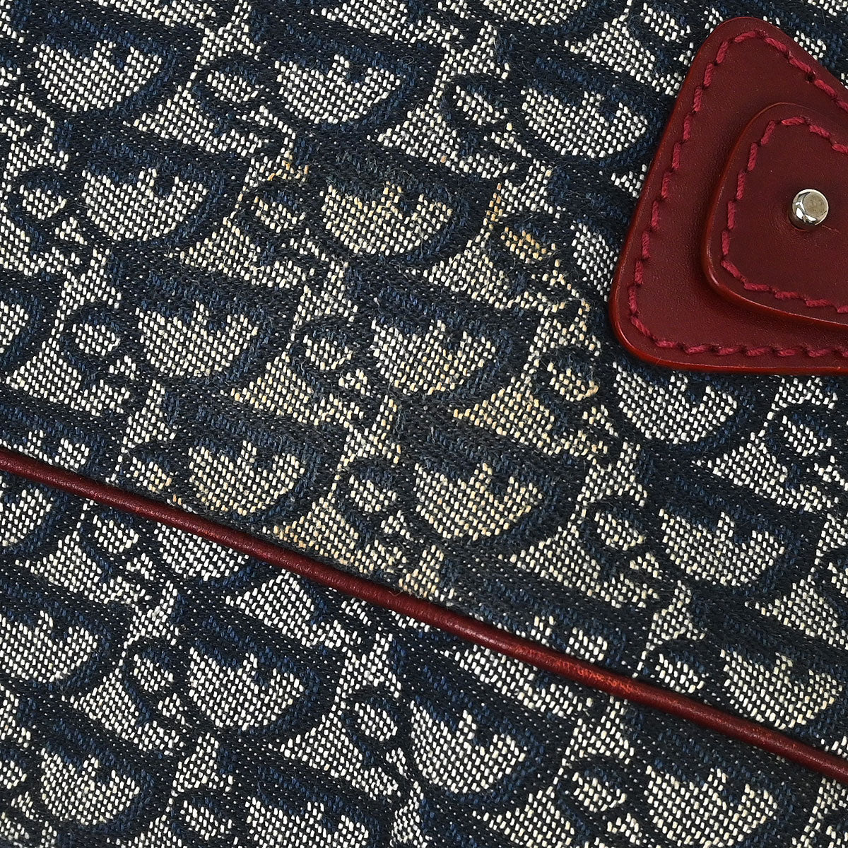 Christian Dior Navy Bordeaux Trotter Tote Bag - Image 5
