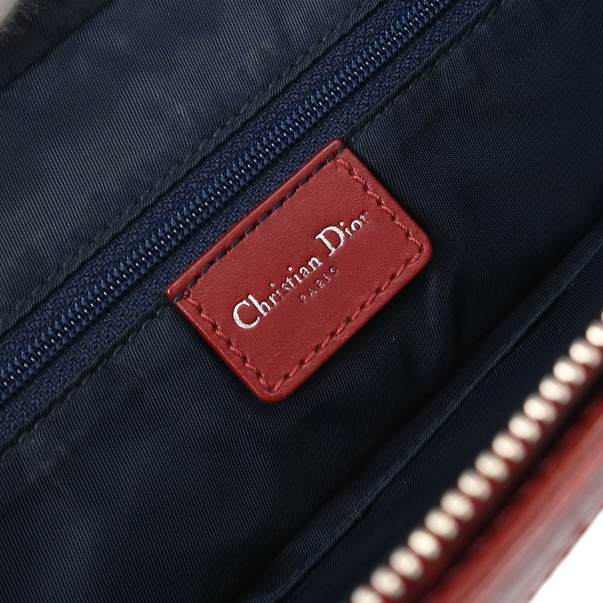 Christian Dior Navy Bordeaux Trotter Tote Bag - Image 9