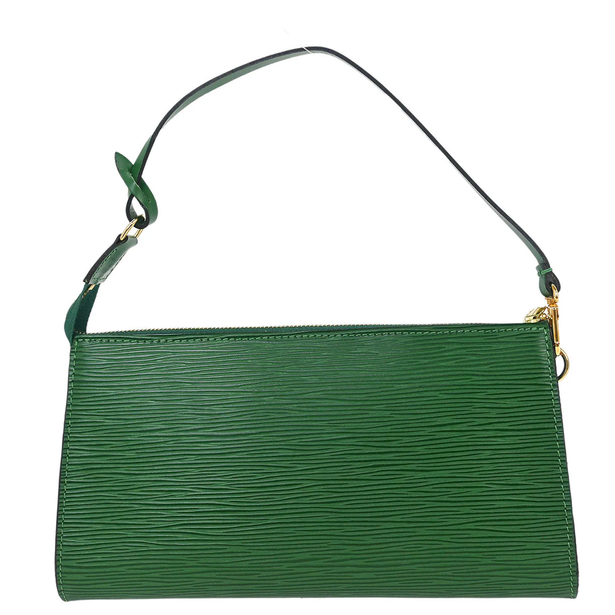 Louis Vuitton Green Epi Pochette Accessoires 24 Handbag M52954 - Image 2