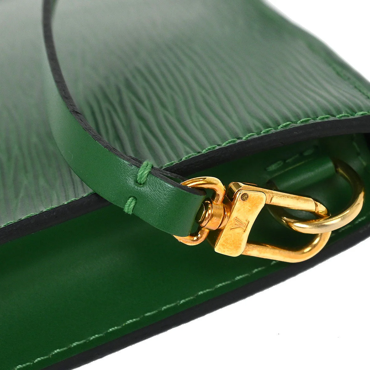 Louis Vuitton Green Epi Pochette Accessoires 24 Handbag M52954 - Image 4