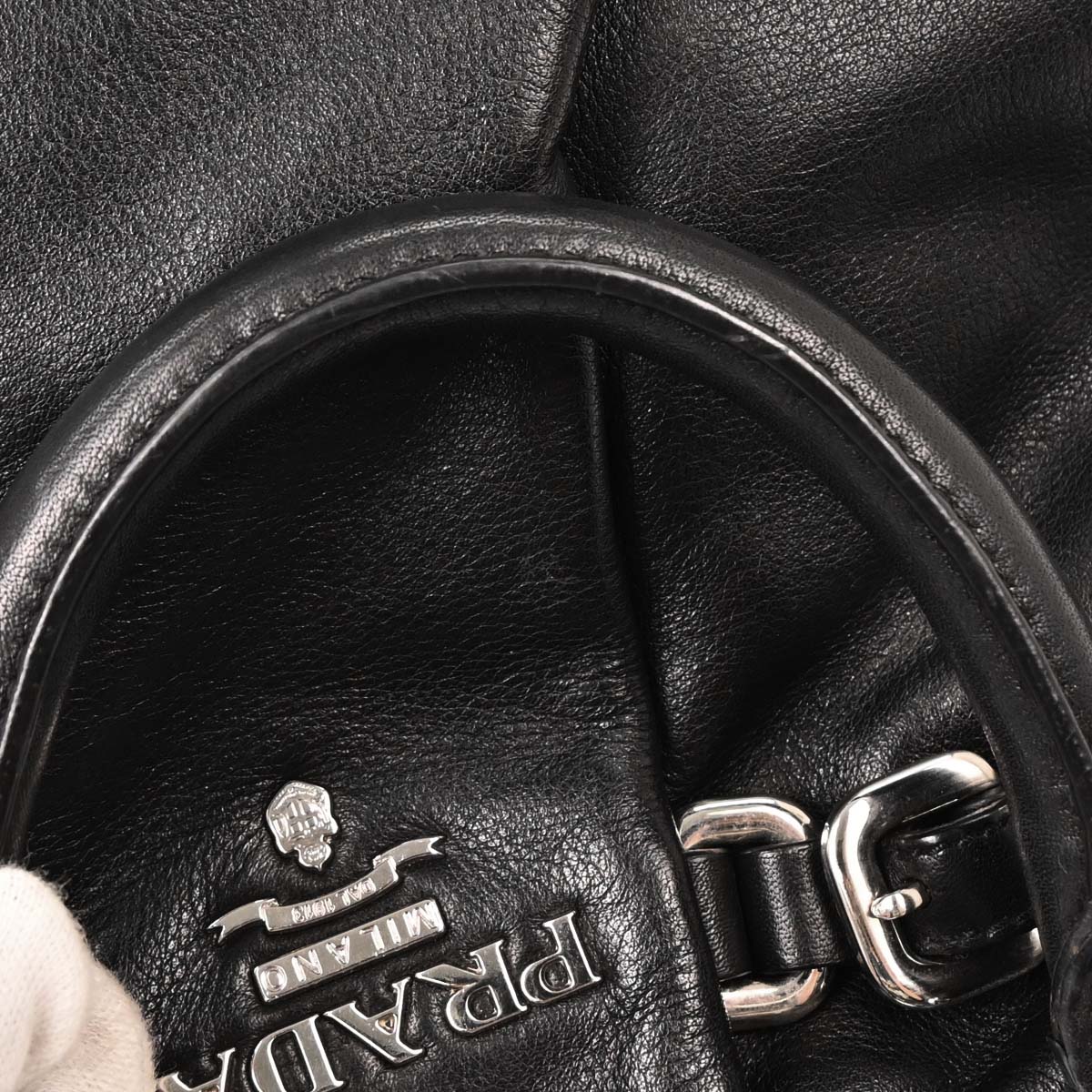 Prada Black 2way Shoulder Tote Bag - Image 4
