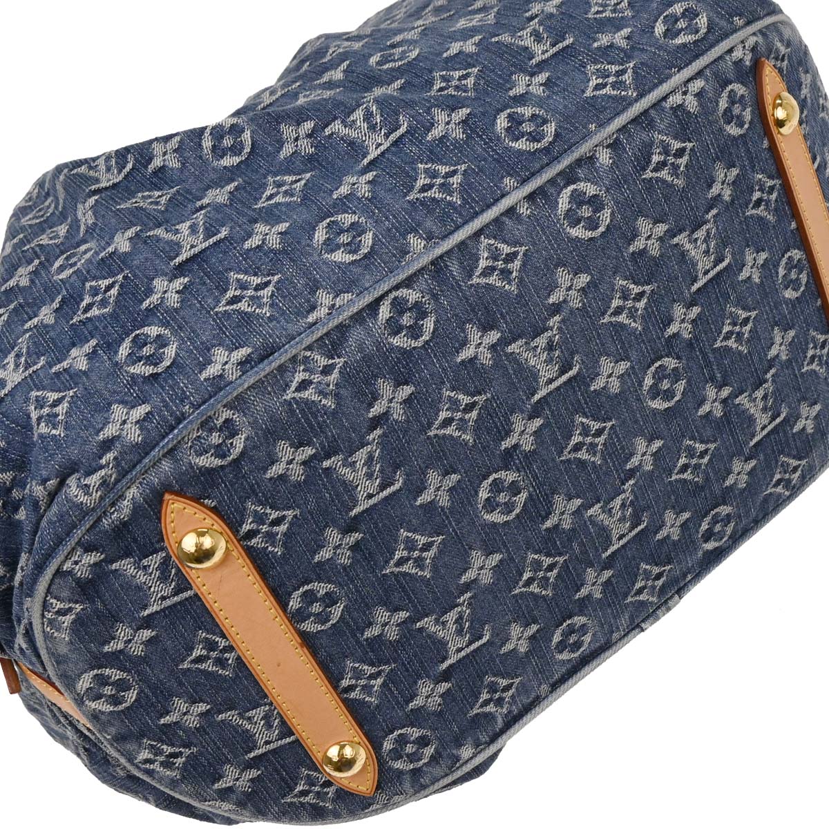 Louis Vuitton Monogram Denim XL Handbag M95515 - Image 5