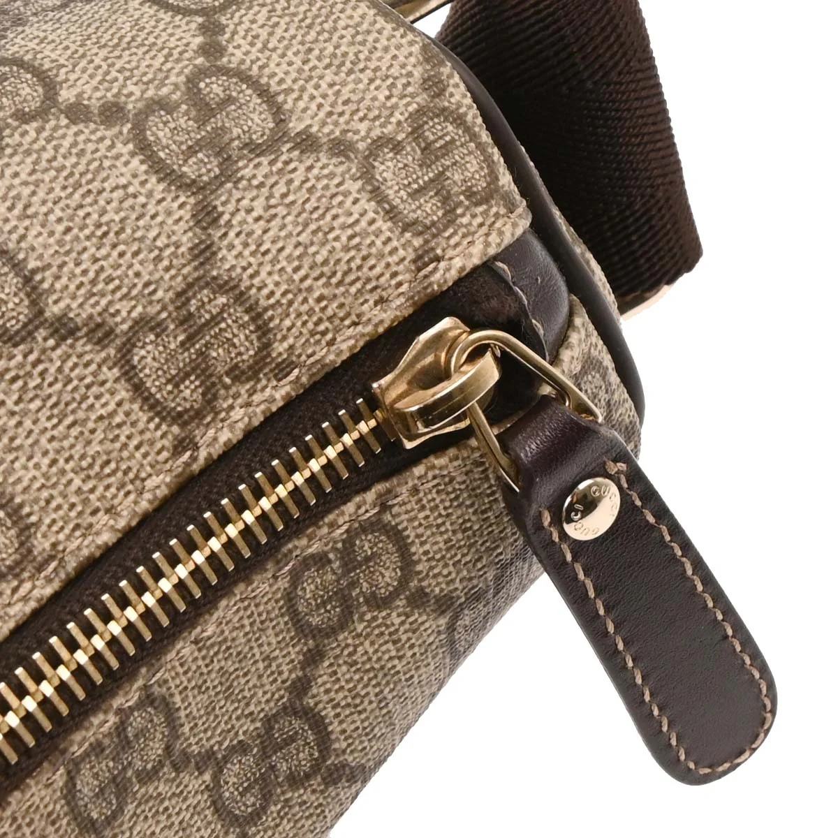 Gucci Beige PVC GG Shoulder Bag - Image 6