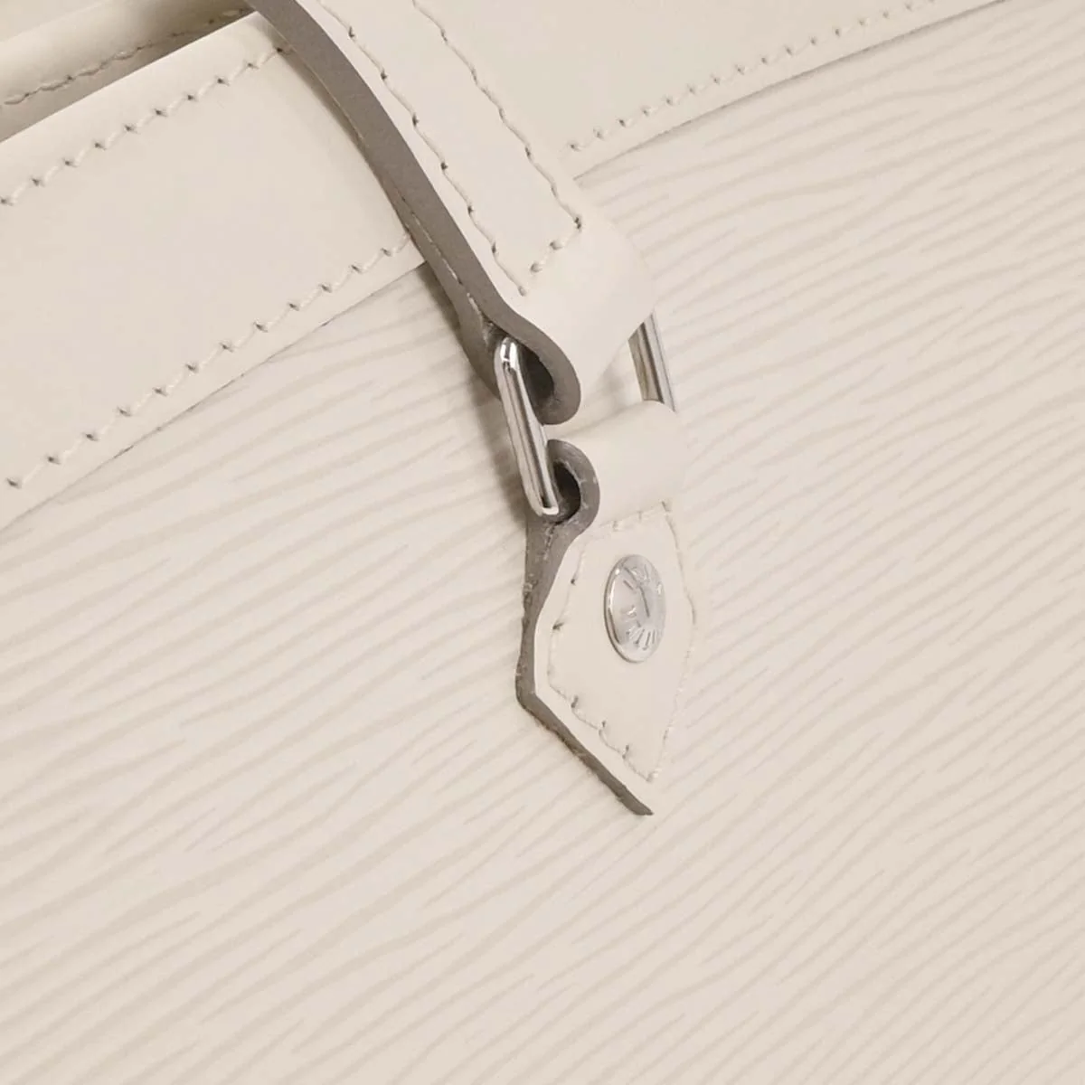 Louis Vuitton 2008 White Epi Madeleine PM Shoulder Bag M5933J - Image 5