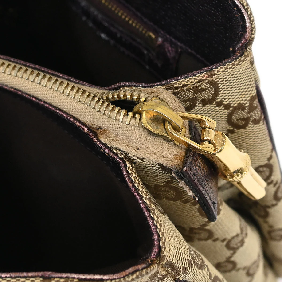 Gucci Beige GG Tote Handbag - Image 10
