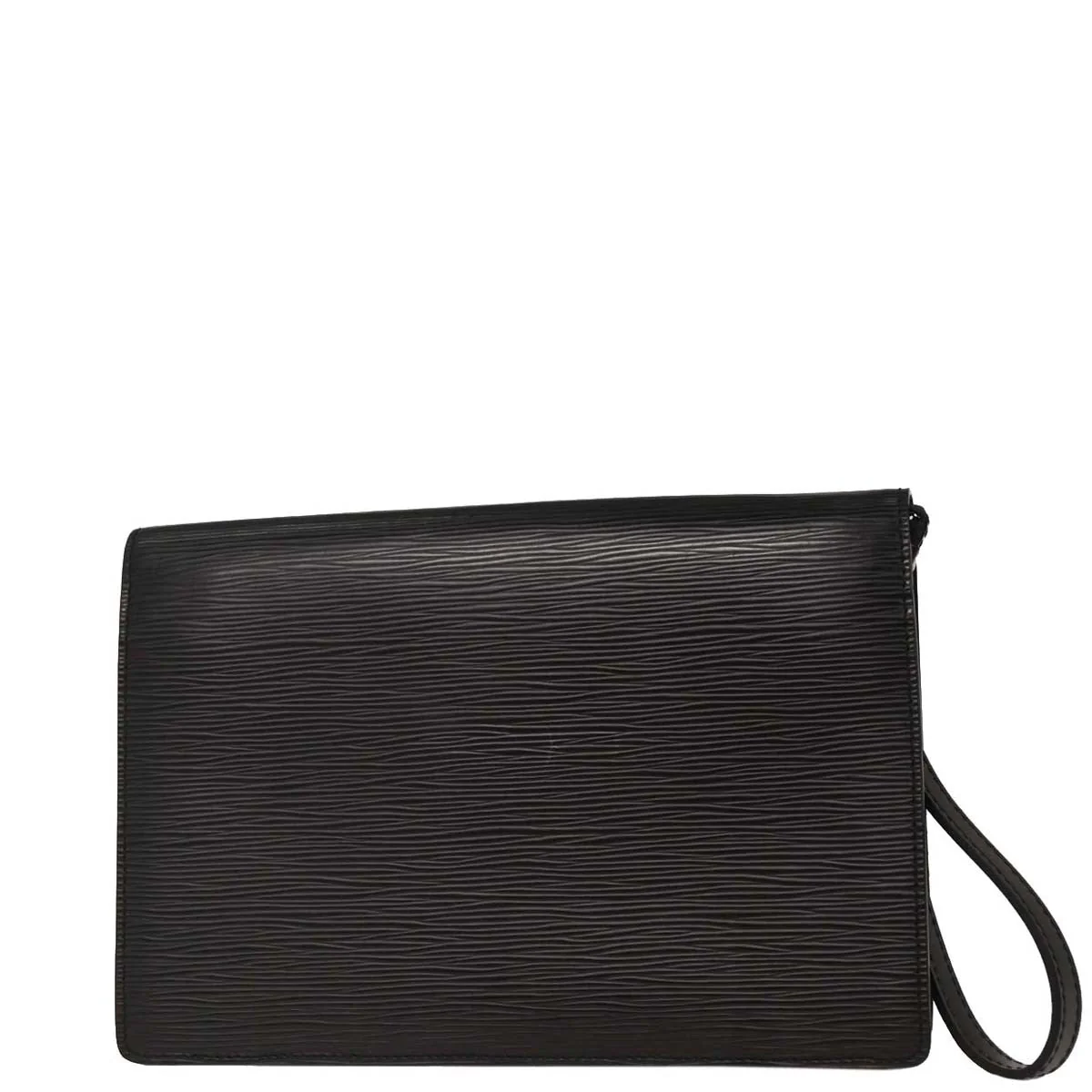 Louis Vuitton Black Epi Pochette Sellier Dragonne Clutch M52762 - Image 2