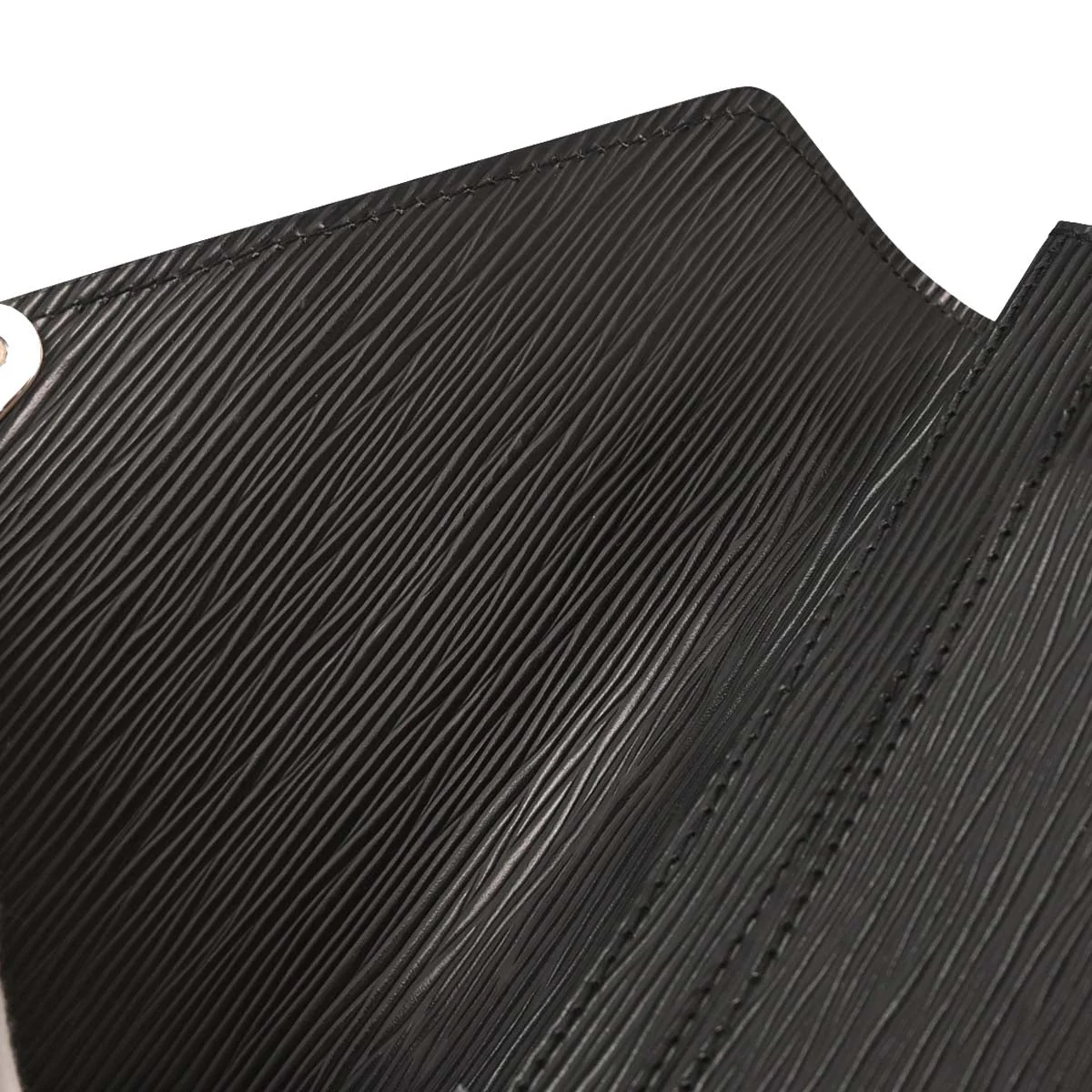 Louis Vuitton Black Epi Pochette Sellier Dragonne Clutch M52762 - Image 7