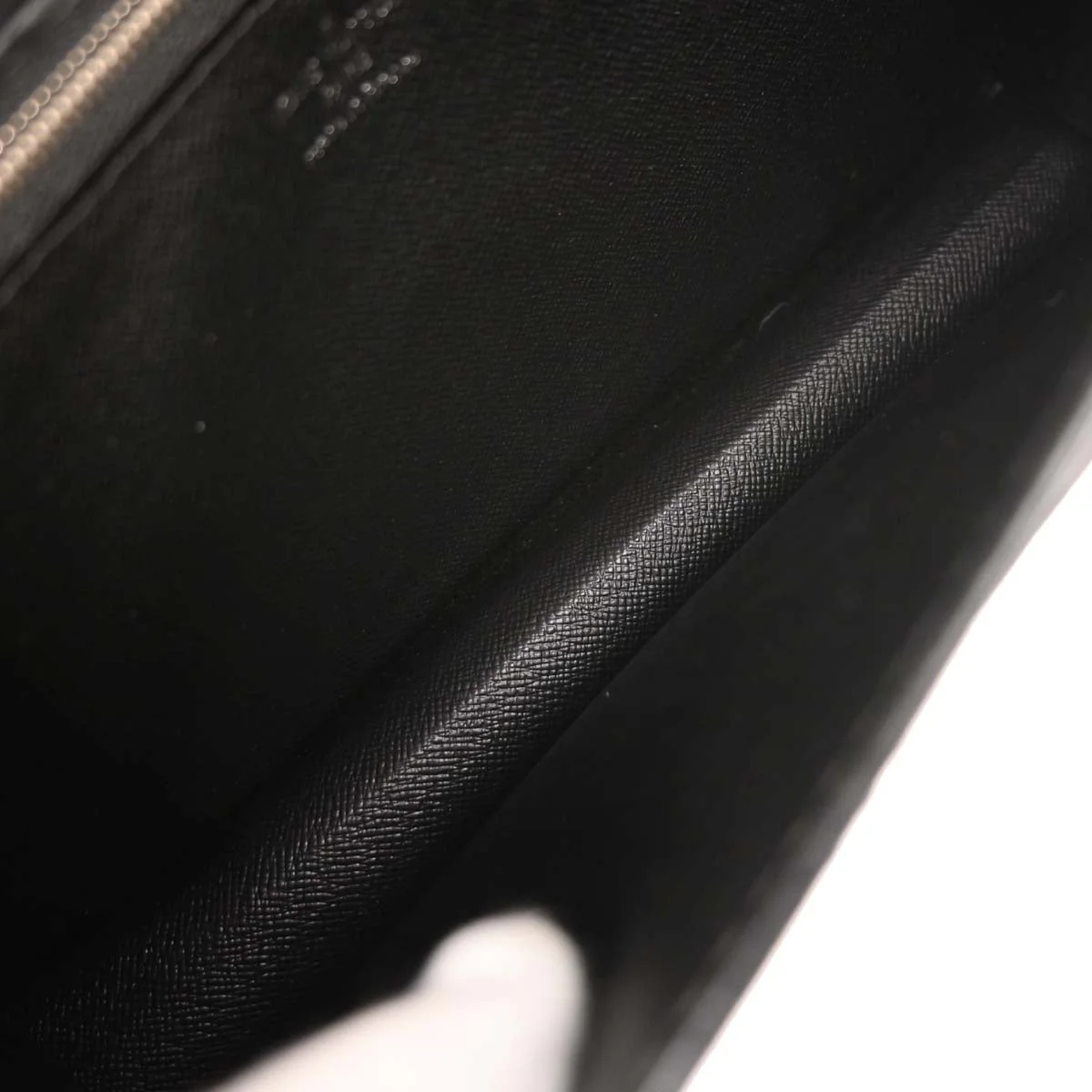 Louis Vuitton Black Epi Pochette Sellier Dragonne Clutch M52762 - Image 8