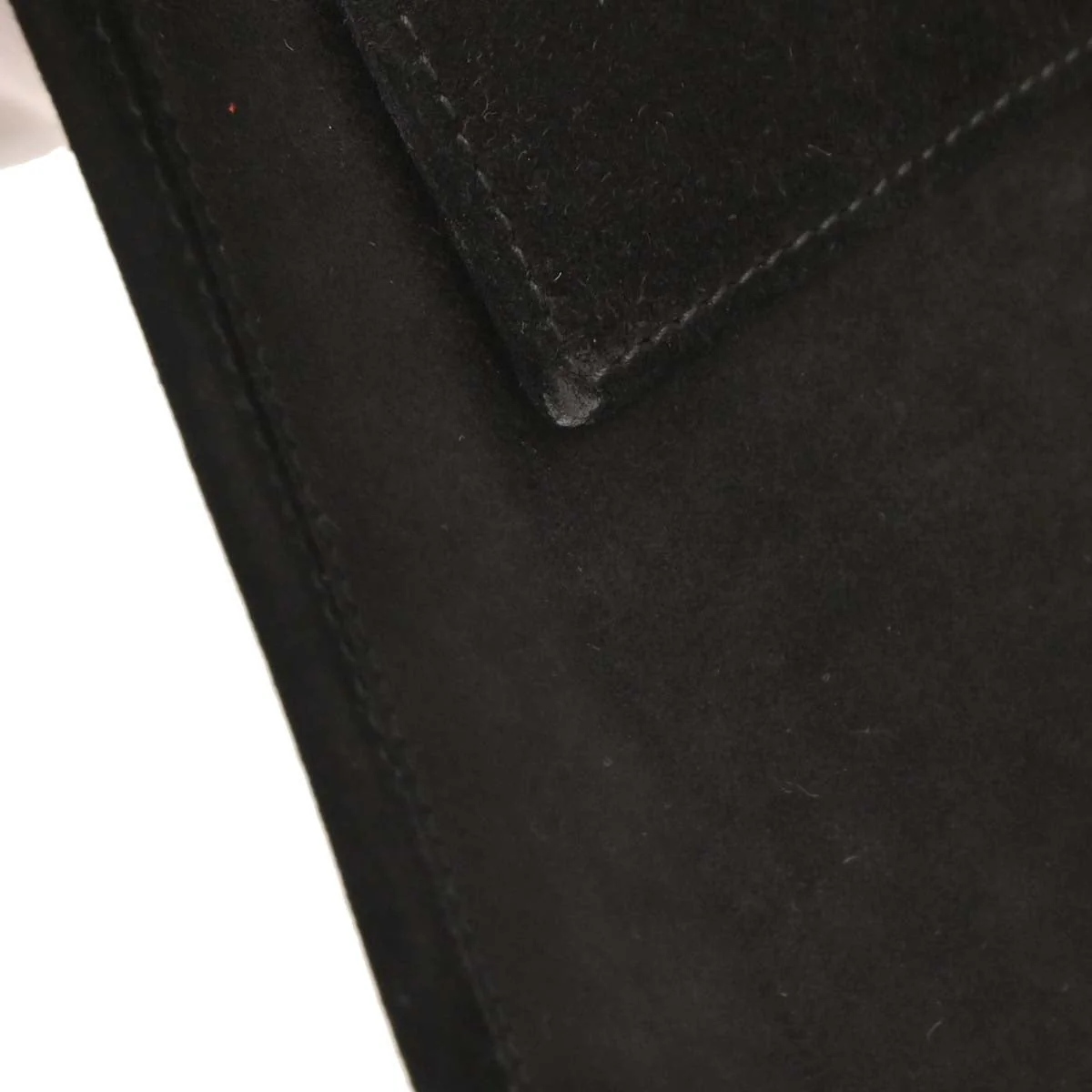 Salvatore Ferragamo Black Suede Gancini 2way Shoulder Handbag - Image 5