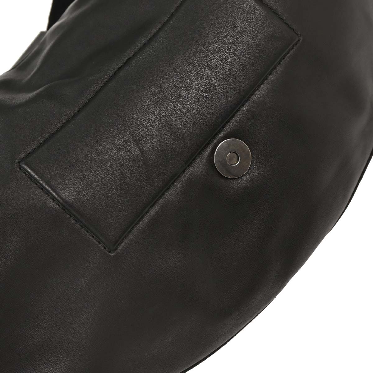 Christian Dior Black Leather Street Chic Shoulder Bag - Image 8