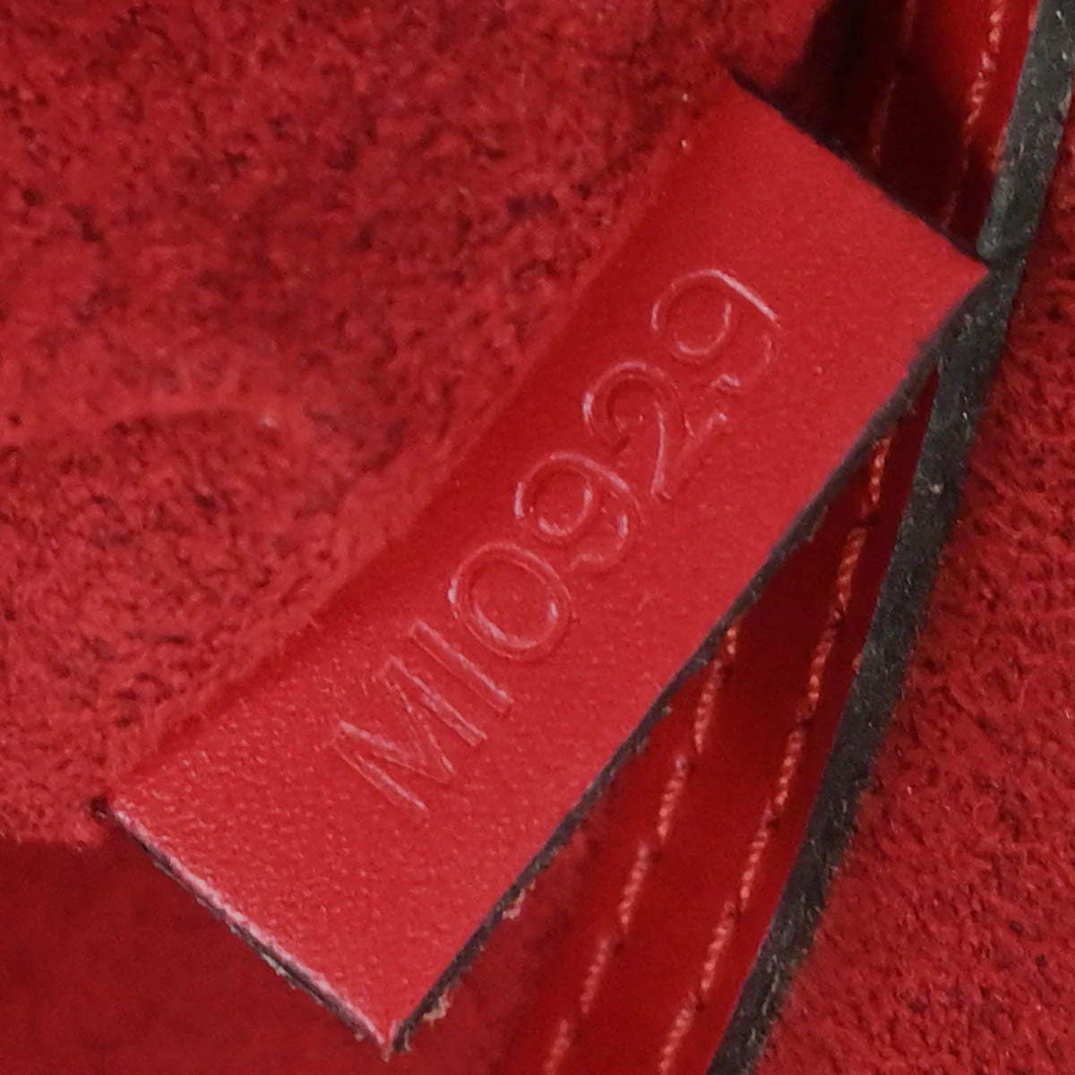 Louis Vuitton Red Epi Alma Handbag M52147 - Image 10