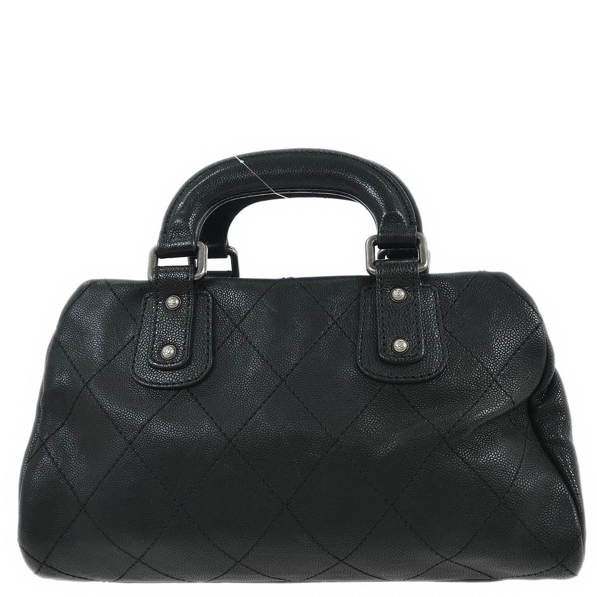 Chanel 2005-2006 Black Caviar Wild Stitch Handbag - Image 2