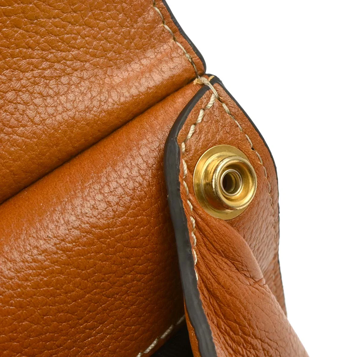Loewe * Brown Leather 2way Shoulder Handbag - Image 9