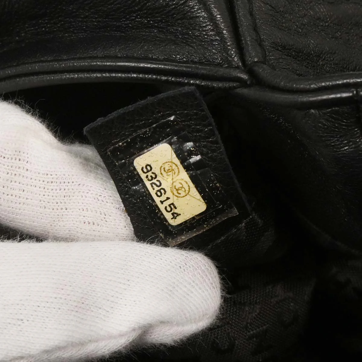 Chanel 2004-2005 Black Lambskin Luxury Chain Around Hobo Bag - Image 10