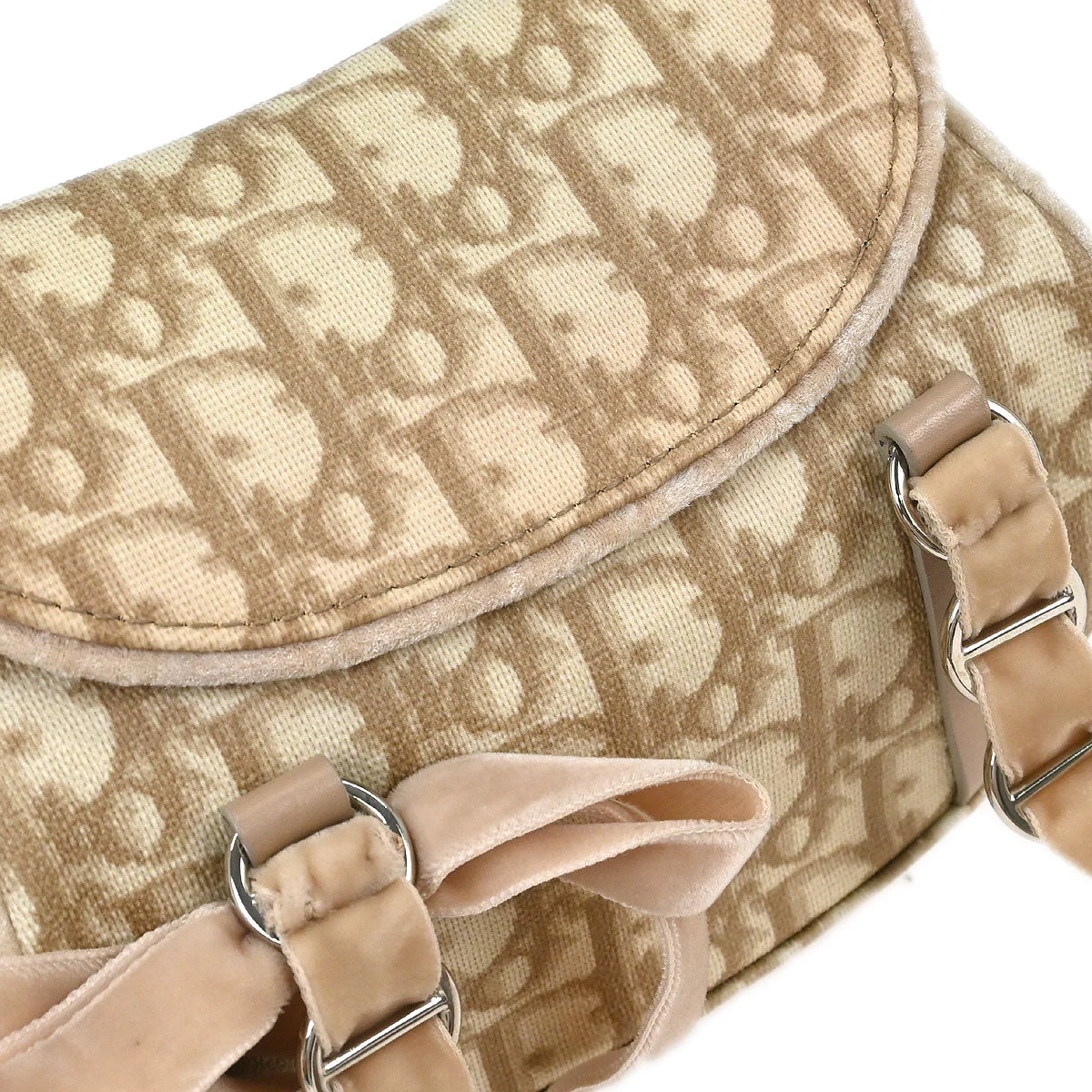 Christian Dior White PVC Trotter Romantic Handbag - Image 6