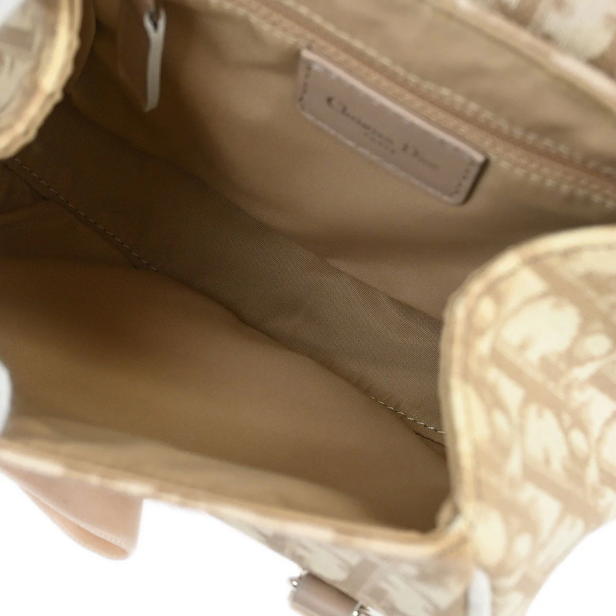 Christian Dior White PVC Trotter Romantic Handbag - Image 8