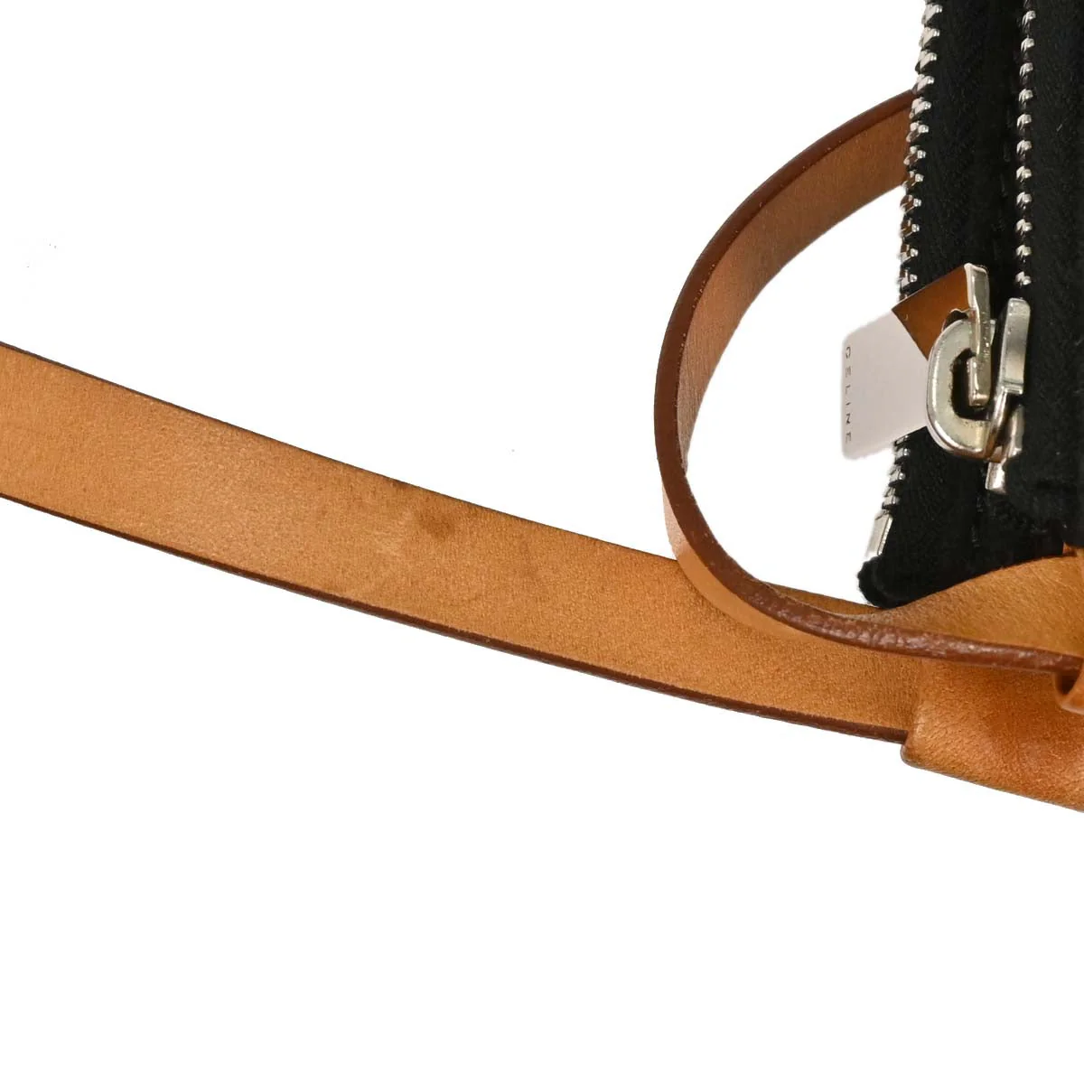 Celine Black Suede C Macadam Twin Handbag - Image 6