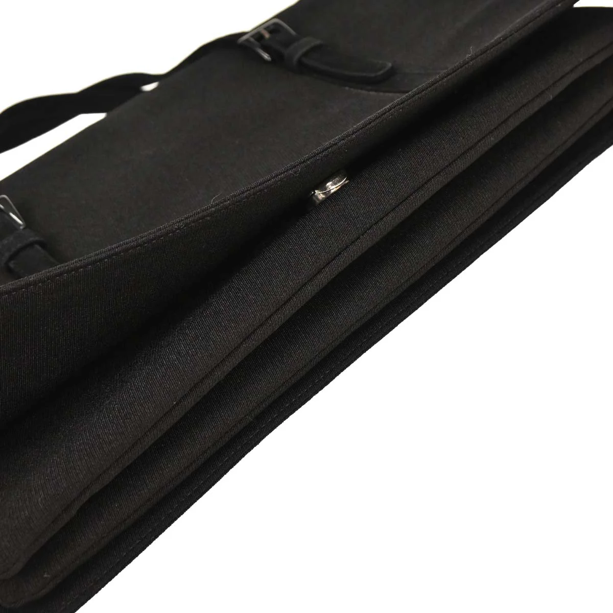 Prada Black Canvas Handbag - Image 4