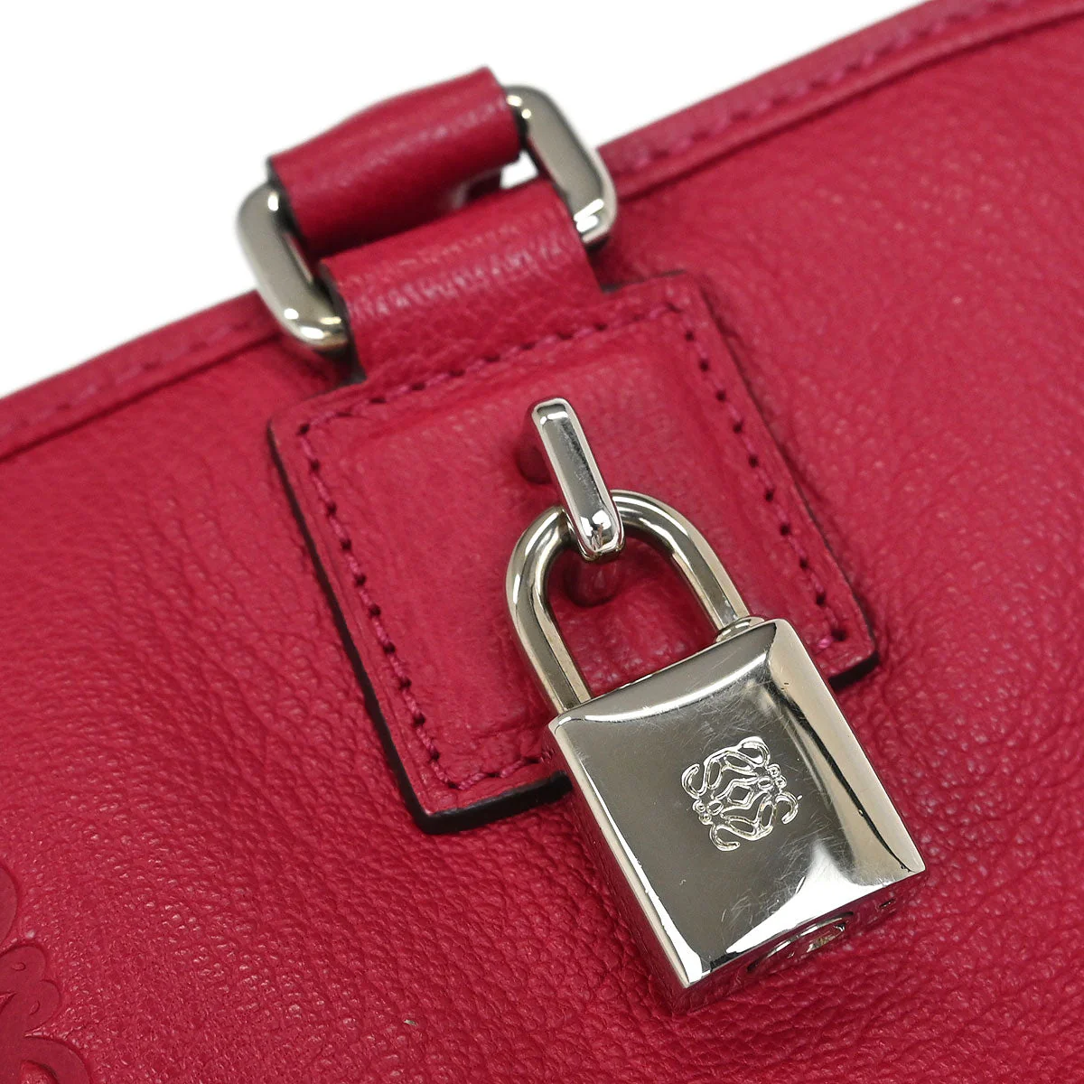 Loewe Pink Amazona 28 Handbag - Image 4