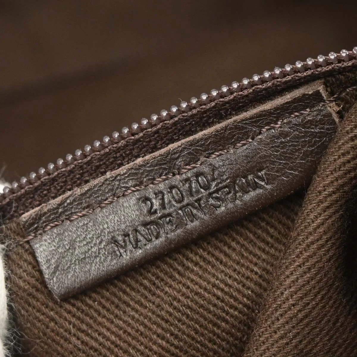 Loewe Brown Leather Amazona 36 Handbag - Image 10