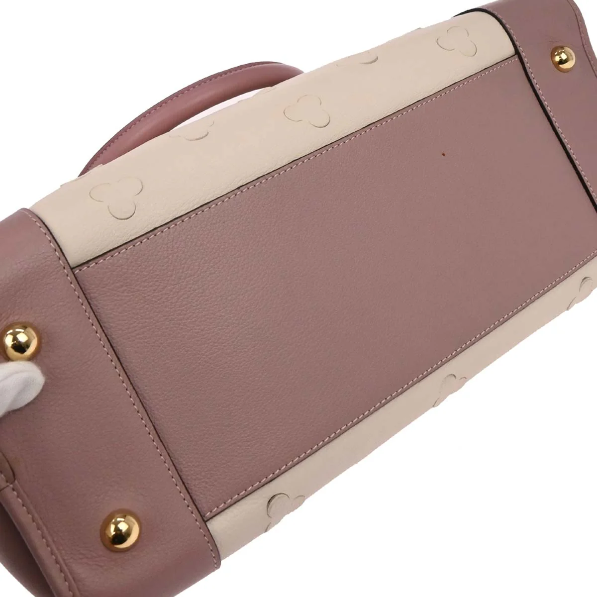 Loewe Off-white Leather Cherry Blossom Amazona 36 Handbag - Image 6