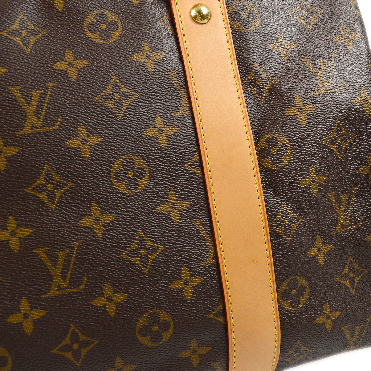 Louis Vuitton 2010 Monogram Carryall Duffle Bag M40074 - Image 4