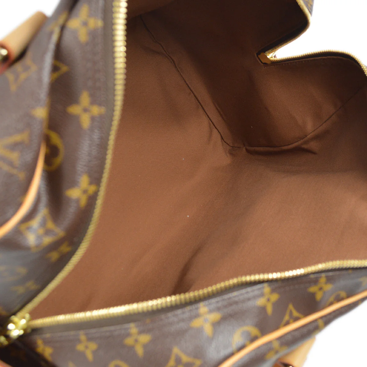 Louis Vuitton 2010 Monogram Carryall Duffle Bag M40074 - Image 9