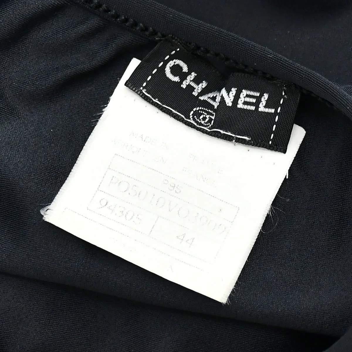 Chanel Cropped T-shirt Black P95 #44 - Image 9