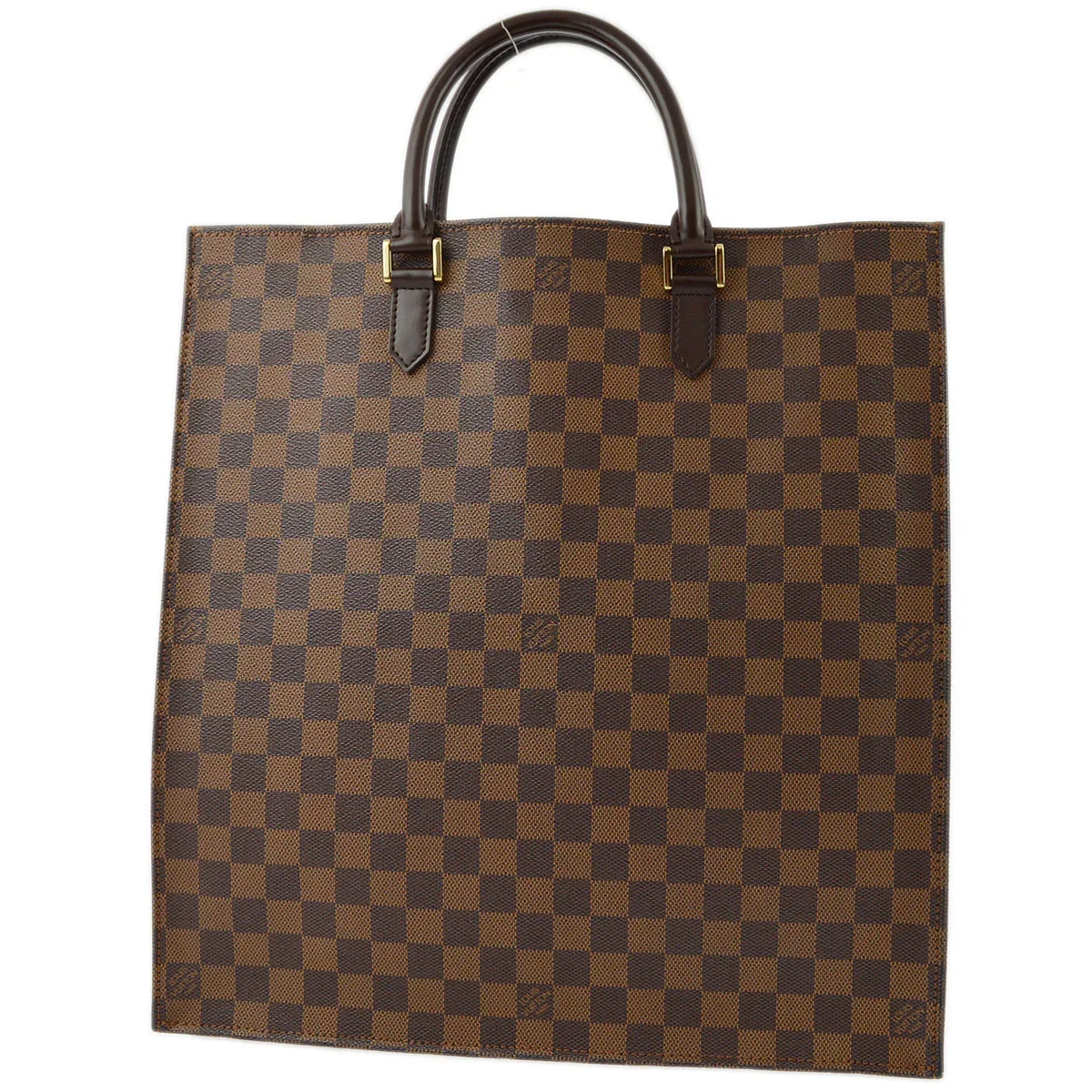 Louis Vuitton 2004 Damier Sac Plat Tote Handbag N51140 - Image 2