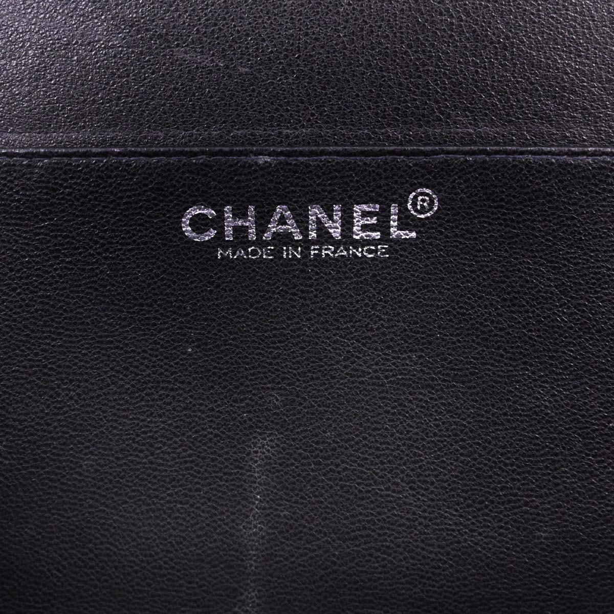 Chanel Black Lambskin Choco Bar Clutch Bag - Image 9
