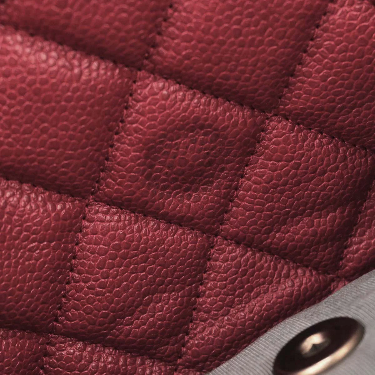 Chanel 2012-2013 Red Caviar Skin French Riviera Shoulder Bag - Image 12