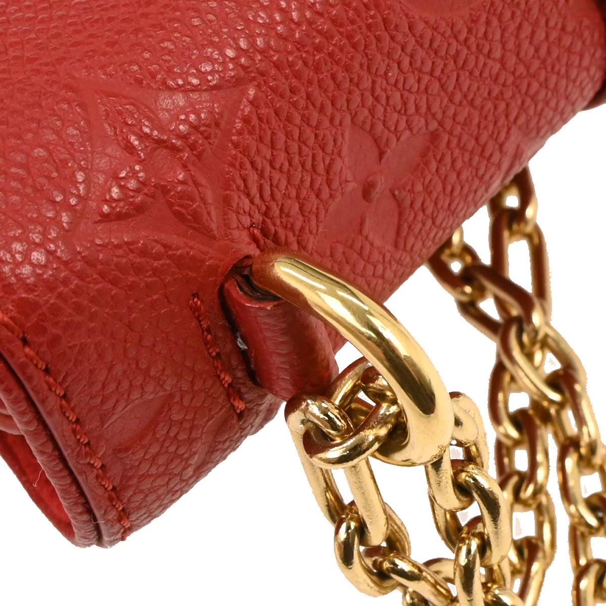 Louis Vuitton 2018 Red Monogram Empreinte Saint Sulpice PM M43393 - Image 5