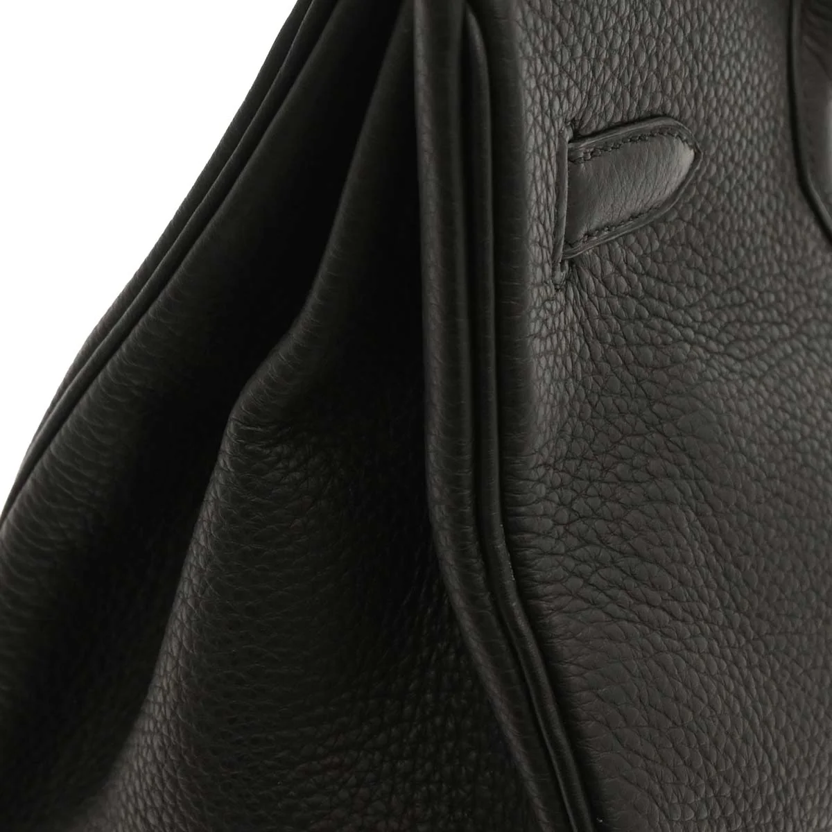 Hermes 2003 Black Taurillon Clemence Birkin 35 Handbag - Image 3