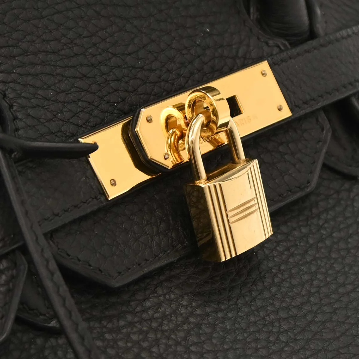Hermes 2003 Black Taurillon Clemence Birkin 35 Handbag - Image 5