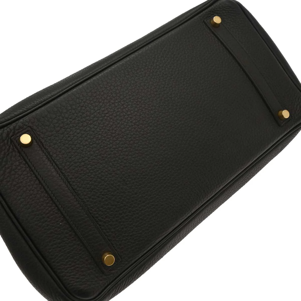 Hermes 2003 Black Taurillon Clemence Birkin 35 Handbag - Image 6