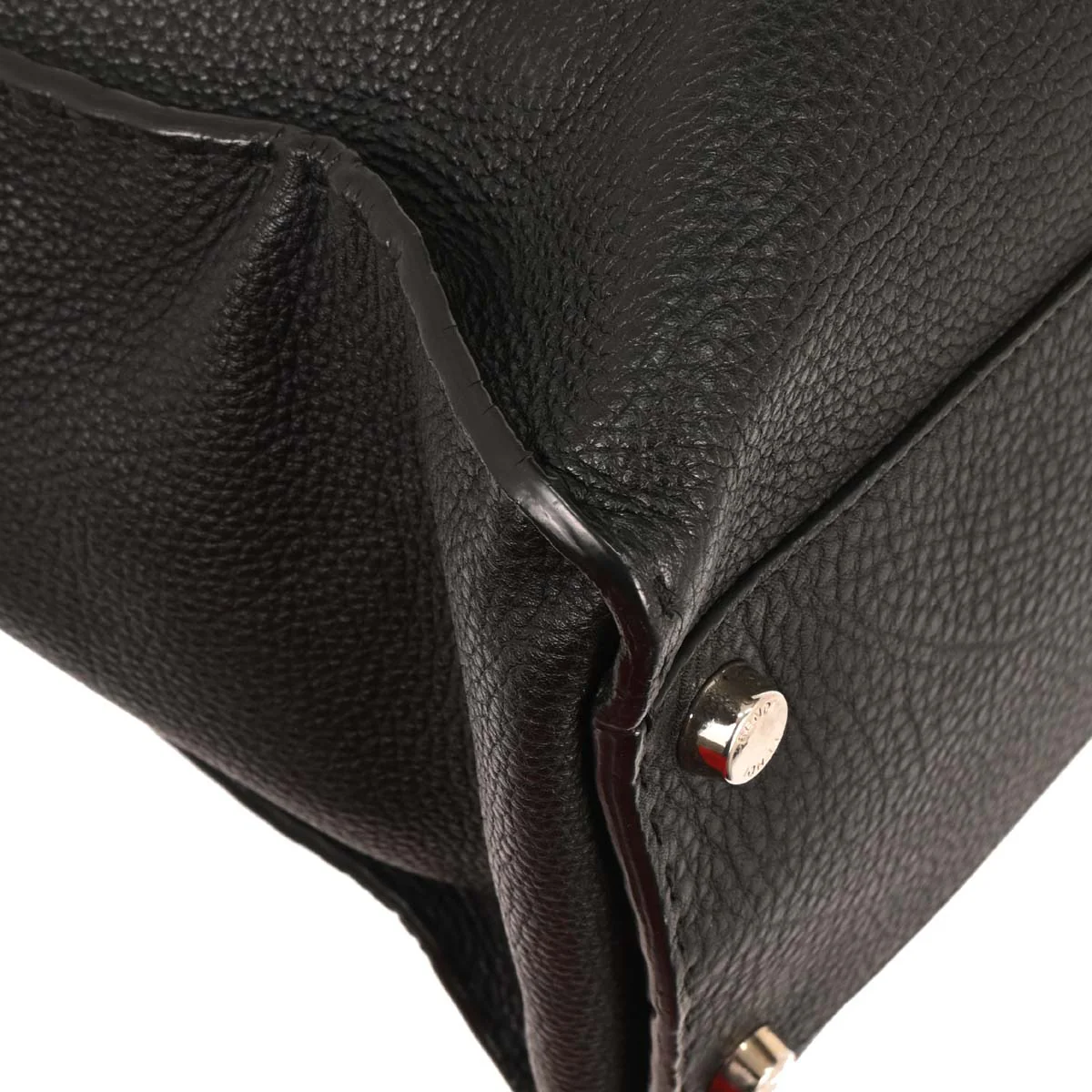 Fendi Black Peekaboo Fit 2way Shoulder Handbag - Image 7