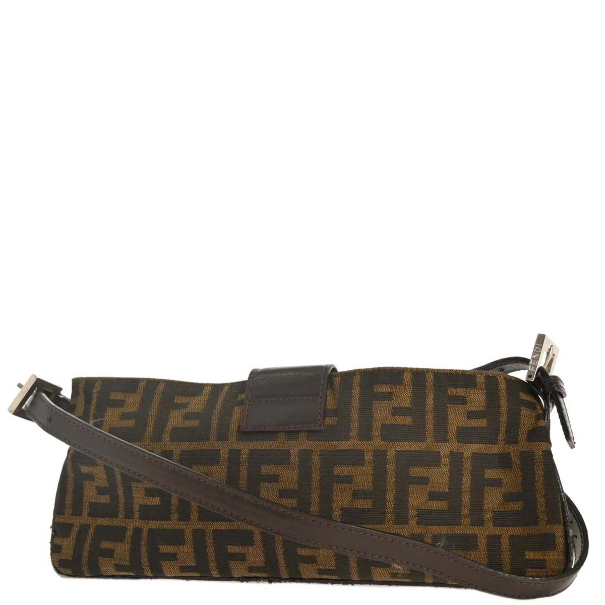 Fendi Brown Zucca Shoulder Bag - Image 2