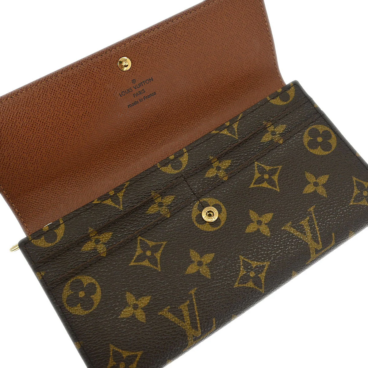 Louis Vuitton Monogram Portefeuille Sarah Purse Wallet M61734 - Image 4