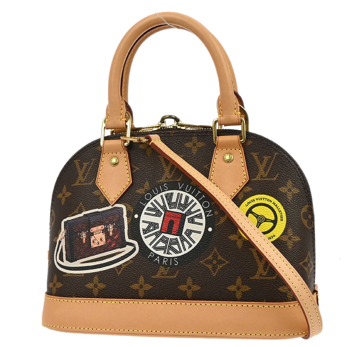 Louis Vuitton 2016 Monogram Alma BB World Tour Limited Shoulder Handbag M43230 - Image 2