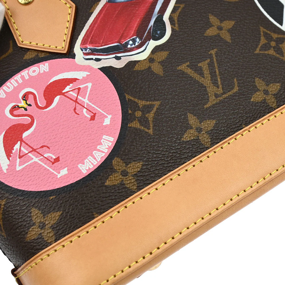 Louis Vuitton 2016 Monogram Alma BB World Tour Limited Shoulder Handbag M43230 - Image 3