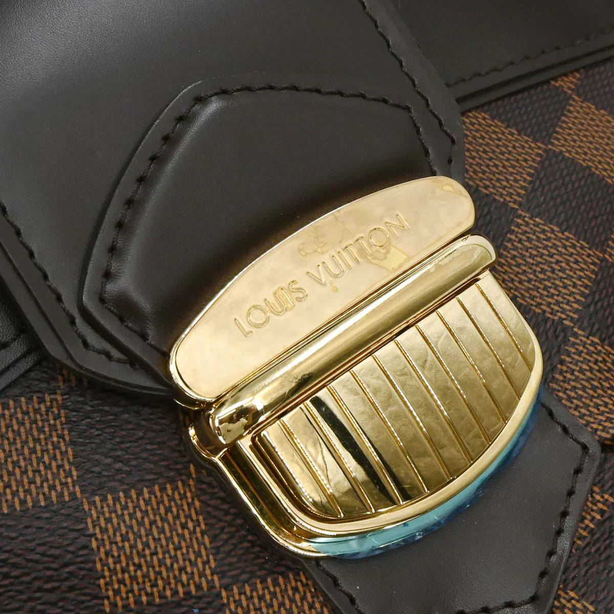Louis Vuitton 2011 Damier Sistina GM Handbag N41540 - Image 8