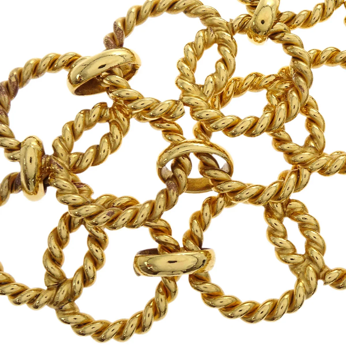 Chanel Chain Belt Medallion Gold 25 Small Good - Image 2