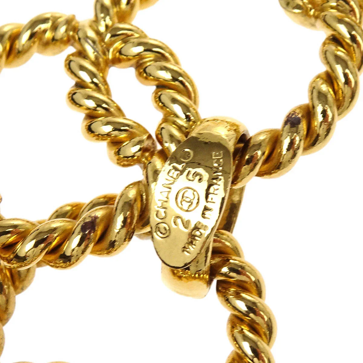 Chanel Chain Belt Medallion Gold 25 Small Good - Image 4