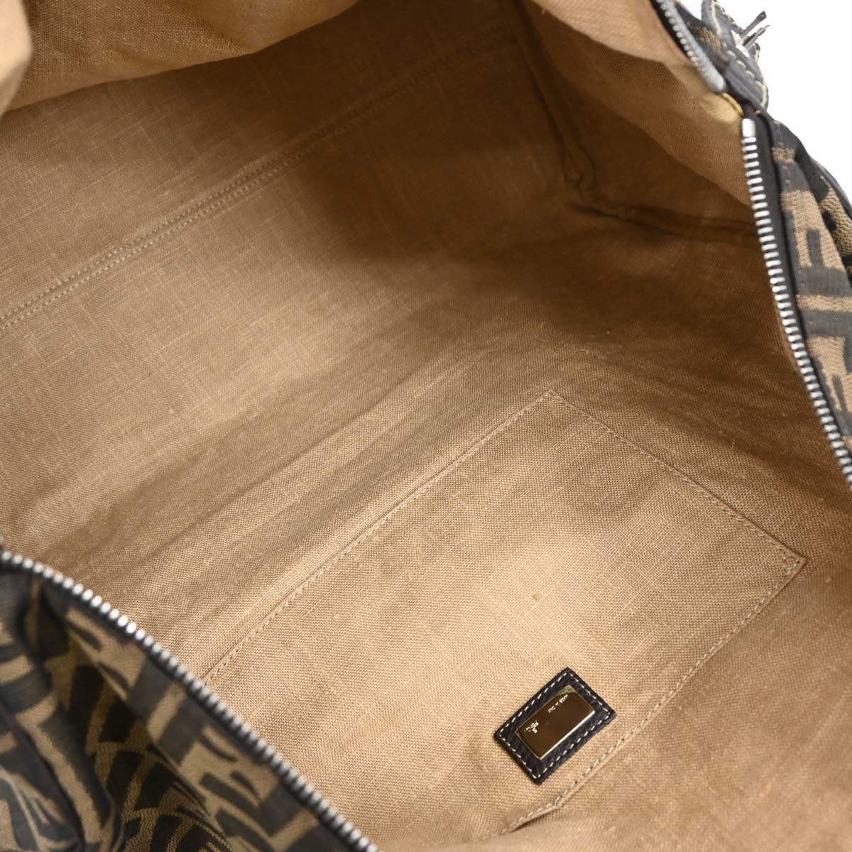 Fendi Brown Zucca Duffle Bag - Image 8