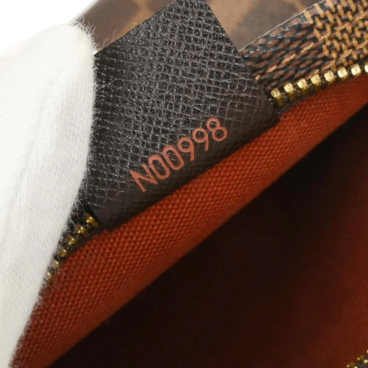 Louis Vuitton 1998 Damier Trousse Makeup Handbag N51982 - Image 10