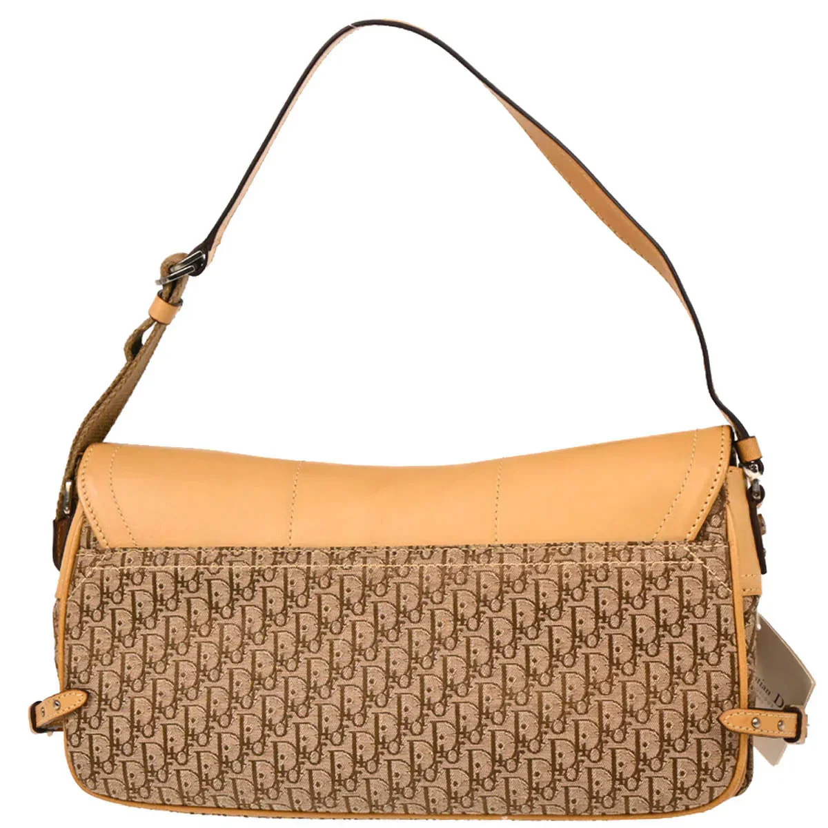 Christian Dior 2003 Beige Trotter Handbag - Image 2
