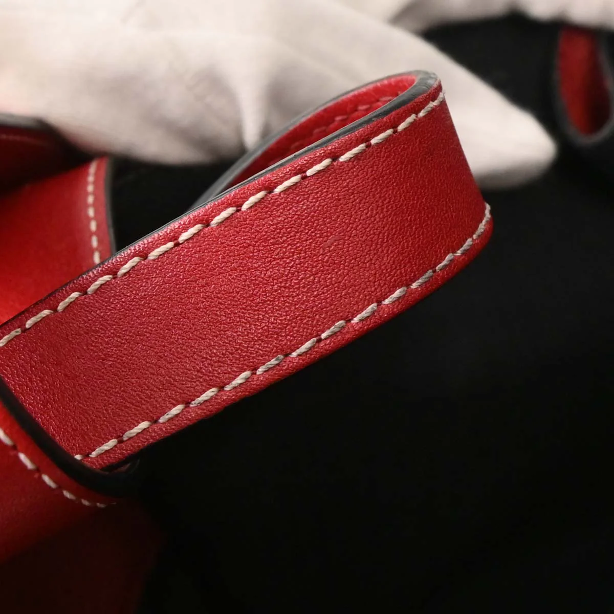 Loewe Red Hammock 2way Shoulder Tote Bag - Image 8