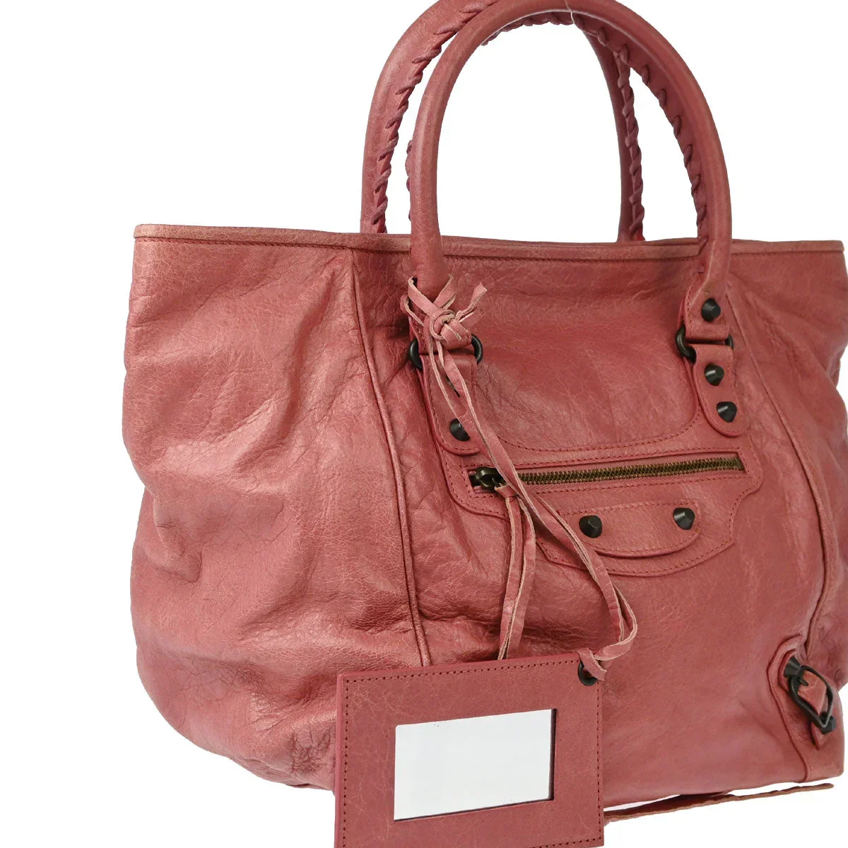Balenciaga Pink The Sunday Tote Handbag - Image 3