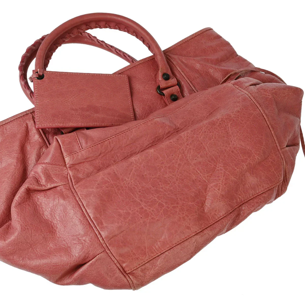 Balenciaga Pink The Sunday Tote Handbag - Image 4